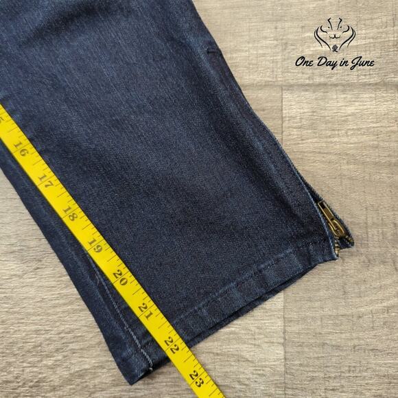 Max Studio Cropped Jeans Size 6 - Picture 5 of 6